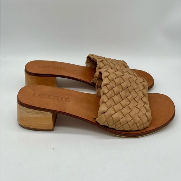 LIBERTE Santorini Woven Mule in Cream size 9 - Picture 4 of 10